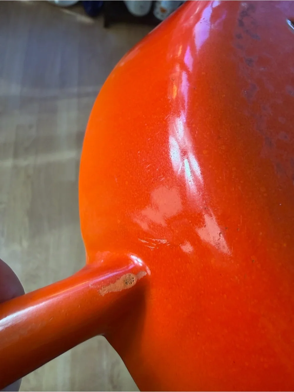 Vintage 70s Le Creuset 9.5
